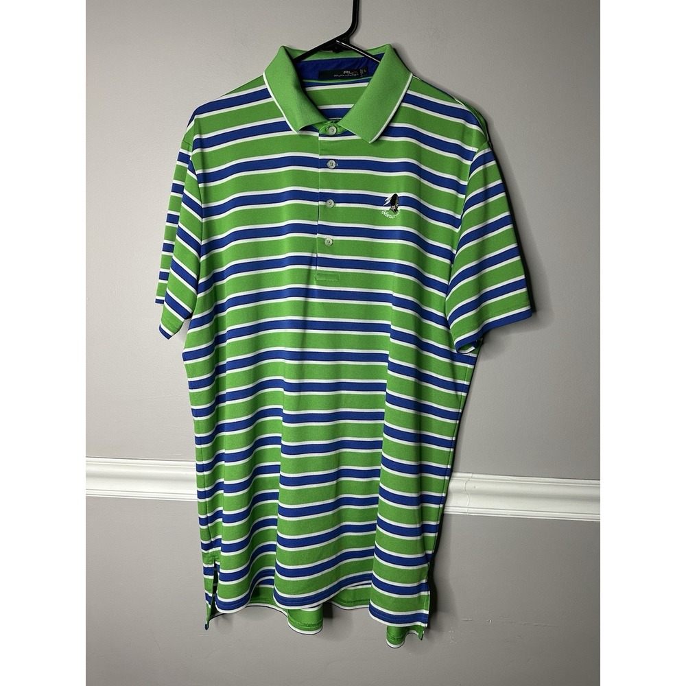 RLX Golf Polo‎ Shirt Men's XL Lightweight Classic Easy Care "Metacomet" Logo